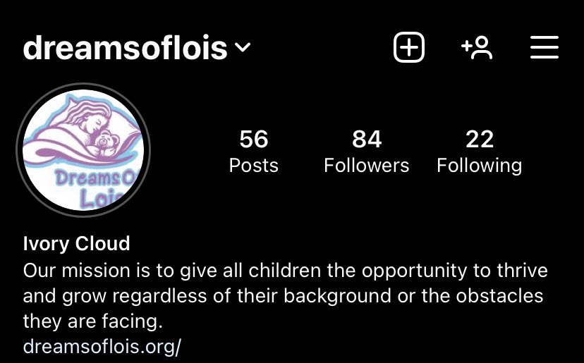 dreamsoflois's tweet photo. Please make sure you are following our Instagram and Facebook to stay up to date with our nonprofit organization! We appreciate all of the support and donations. #dreamsoflois #dreambig #nonprofit #supportanddonate https://t.co/LULFpSmgGO