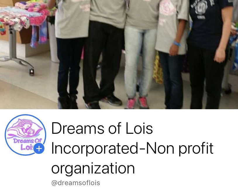 dreamsoflois's tweet photo. Please make sure you are following our Instagram and Facebook to stay up to date with our nonprofit organization! We appreciate all of the support and donations. #dreamsoflois #dreambig #nonprofit #supportanddonate https://t.co/LULFpSmgGO