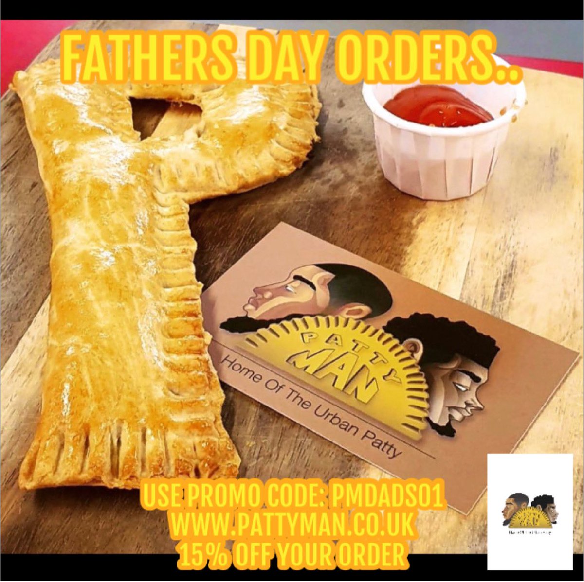 Fathers Day Treat…. Enjoy 😉😋 
.
.
.
#pattymanuk #fathersday #foodorder #ordernow #bankholiday #selondon #chelmsford #essex #newwebsite #bakery #update #new #vegan  #savoury #delivery #sweet #streetfood #patties #freshfood #homemade #spreadtheword #events #supportsmallbusiness