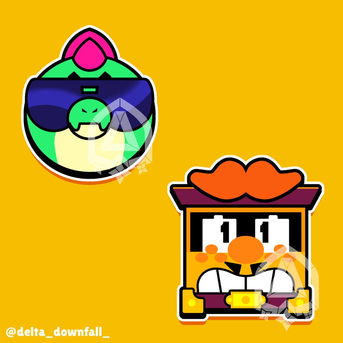 On Twitter Buzz And Griff Speedran Making These Lmao Took About 35 Mins Brawlstars Brawlstarsart - frick brawl stars