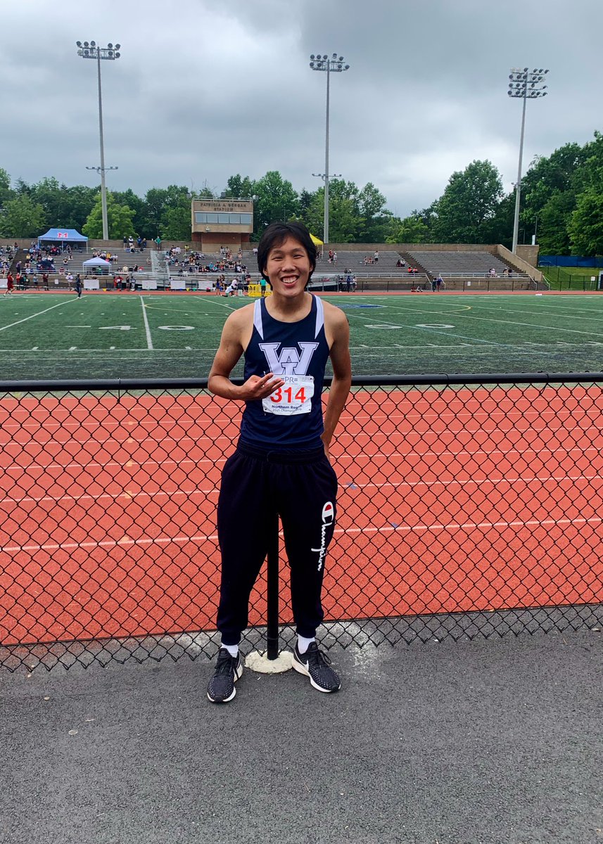 Congratulations to Bilguun Soronzonbold for his 3rd place finish in the 300m hurdles!  He’s headed to states! <a href="/GeneralsPride/">Washington-Liberty HS</a> <a href="/WLHSAthletics/">Generals</a> 🥉🎉🙌
