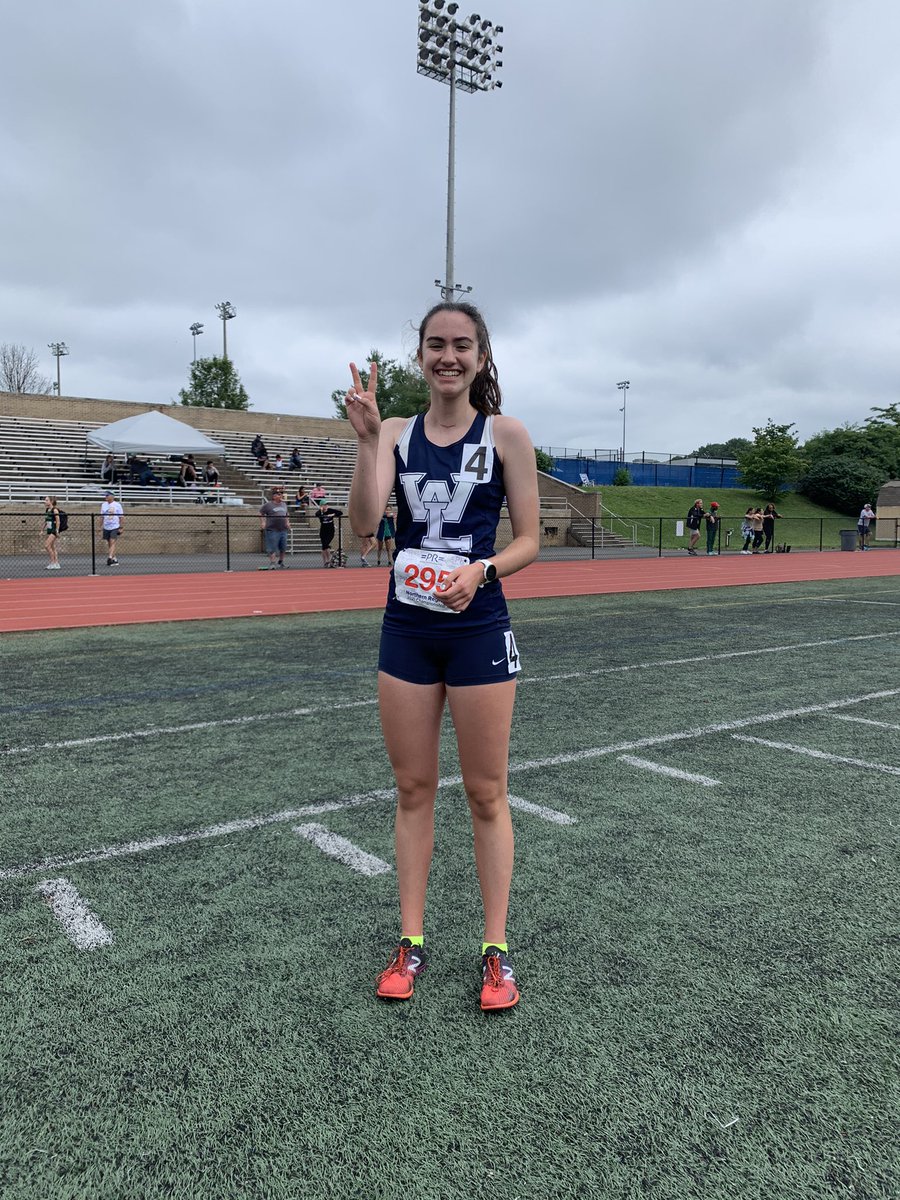 Congratulations to Ally Obenberger for her 2nd place finish in the 800m run!  She’s headed to states!🥈🎉 <a href="/GeneralsPride/">Washington-Liberty HS</a> <a href="/WLHSAthletics/">Generals</a>