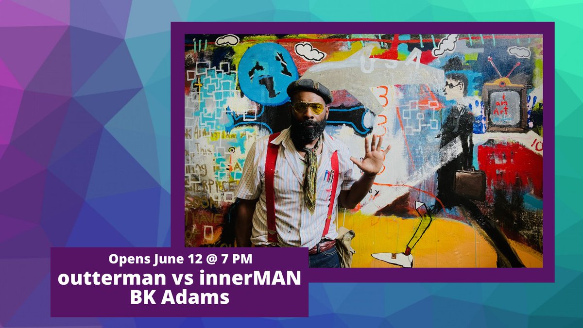 Tonight is the night! <a href="/IamBKAdams/">BK Adams</a>' show, "outterman vs innerMAN" opens tonight at 7 PM! Don't miss it. 

1241 Good Hope Rd SE