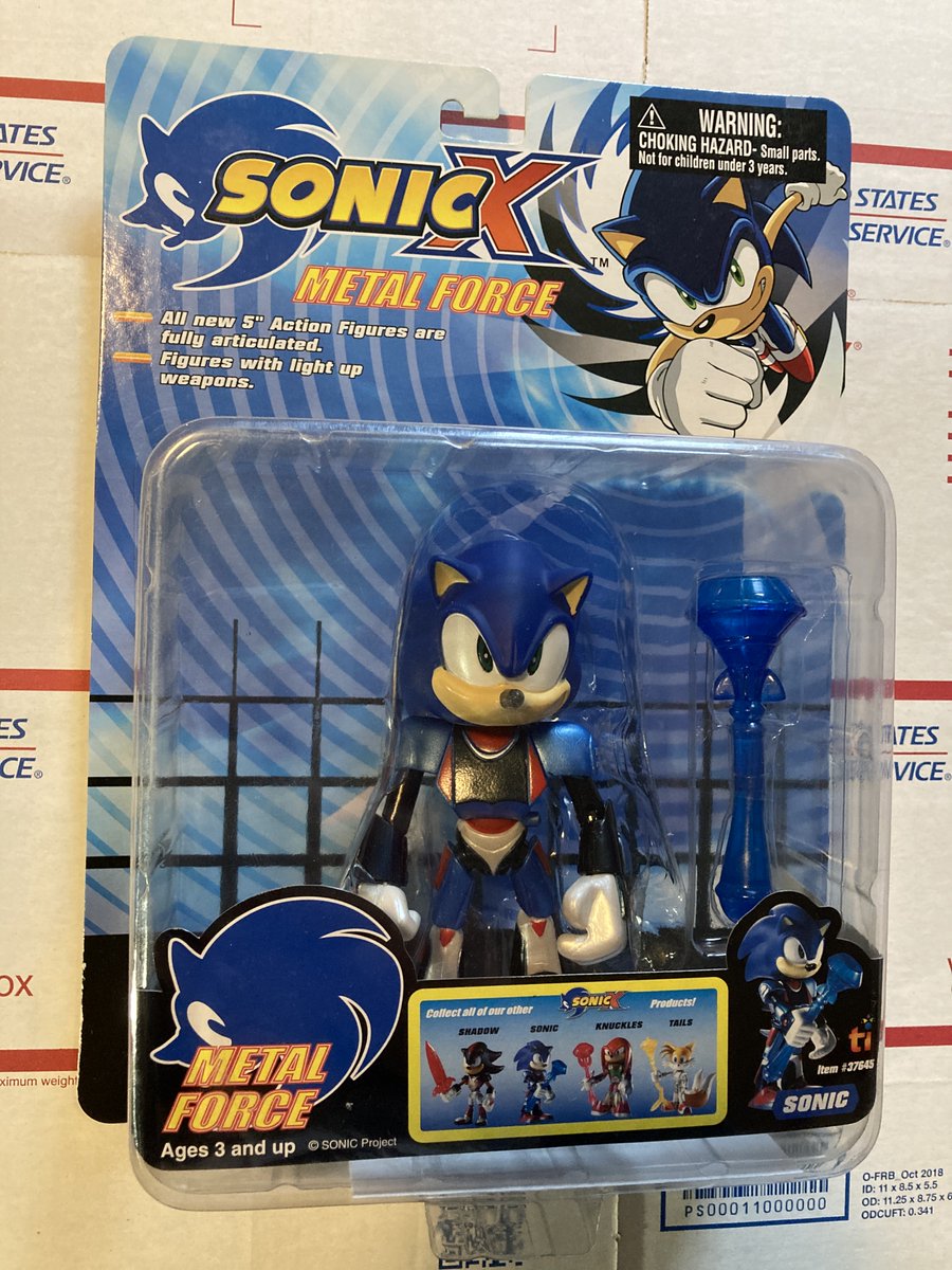 Toy Island Metal Force Sonic X Shadow Action Figure – Cam-Arts