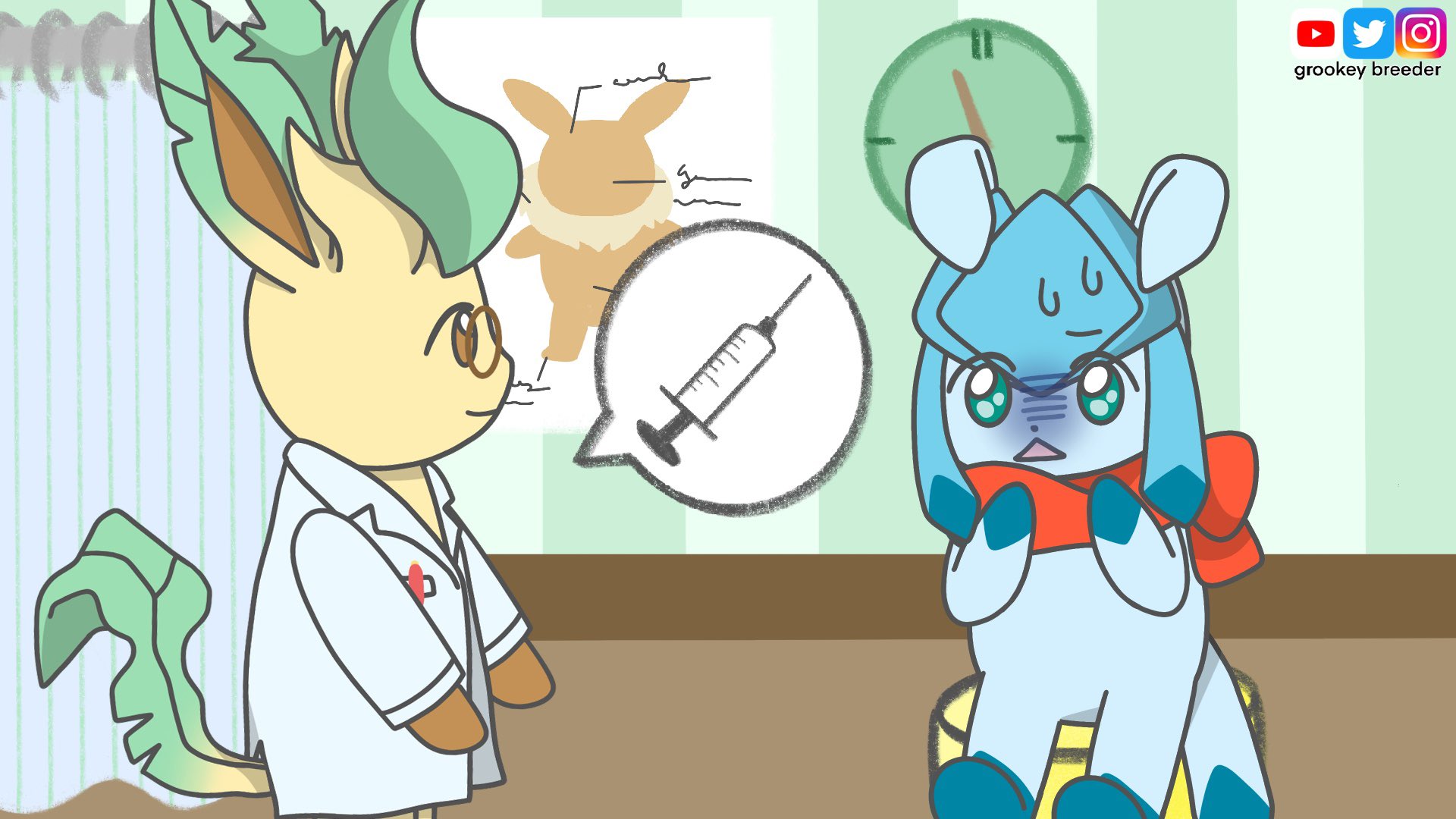 Grookey Breeder Pokemon Animation Ep 18 T Co Max0hb39nq Leafeon S Pokemon Center リーフィアのポケモンセンター Pokemon Animation Fanart Eeveelution Glaceon Sylveon Leafeon ポケモン アニメ ファンアート ブイズ