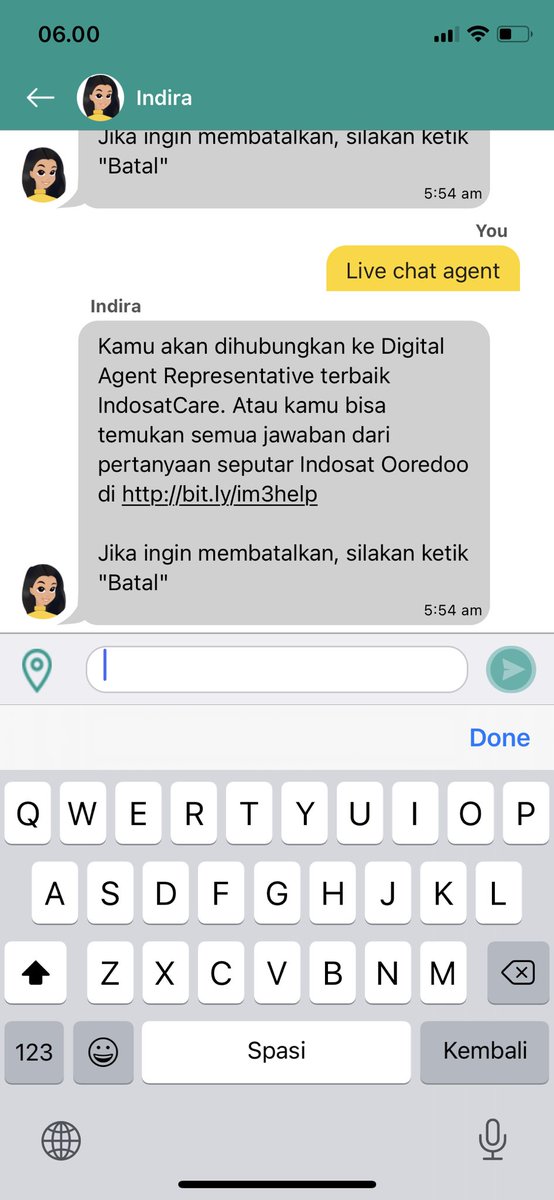 Cipooy's tweet photo. @IndosatCare Mana? Saya nunggu di app 5 menit ga ada muncul. Saya nunggu di wa juga ga ada muncul malah di akhiri sesi saya. Saya DM ke ig juga ga ada respon. Komen di feed ig malah suruh ke wa. Mksdnya apa? Gmw di tanyain atau di komplain? https://t.co/Tku588xnua