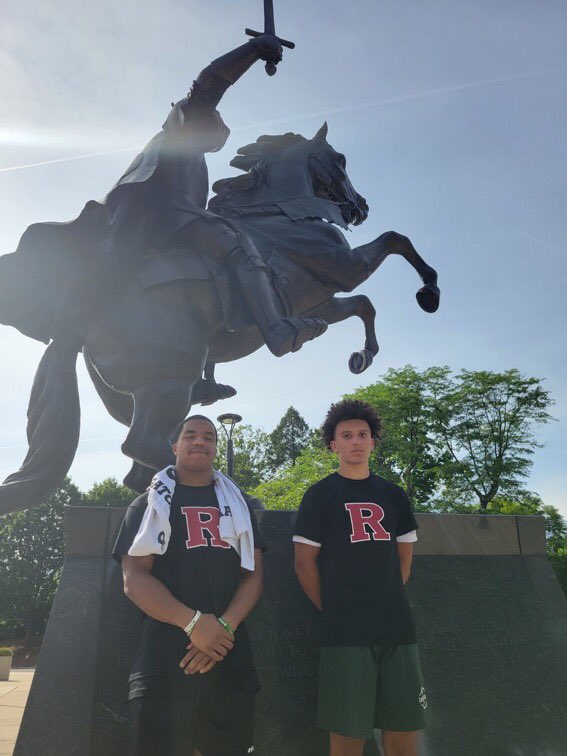 Great day learning and competing with my boys!! @RUCoachFran @RutgersRivals