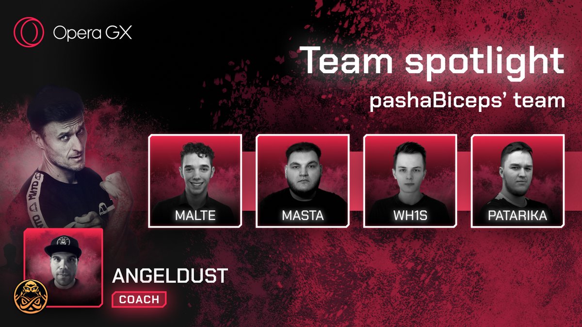 Opera GX (@operagxofficial) on Twitter photo Team <a href="/paszaBiceps/">paszaBiceps</a> Spotlight
If you're with <a href="/paszaBiceps/">paszaBiceps</a>, make sure you like the post to cheer for the team!❤️ Team <a href="/paszaBiceps/">paszaBiceps</a> Spotlight
If you're with <a href="/paszaBiceps/">paszaBiceps</a>, make sure you like the post to cheer for the team!❤️