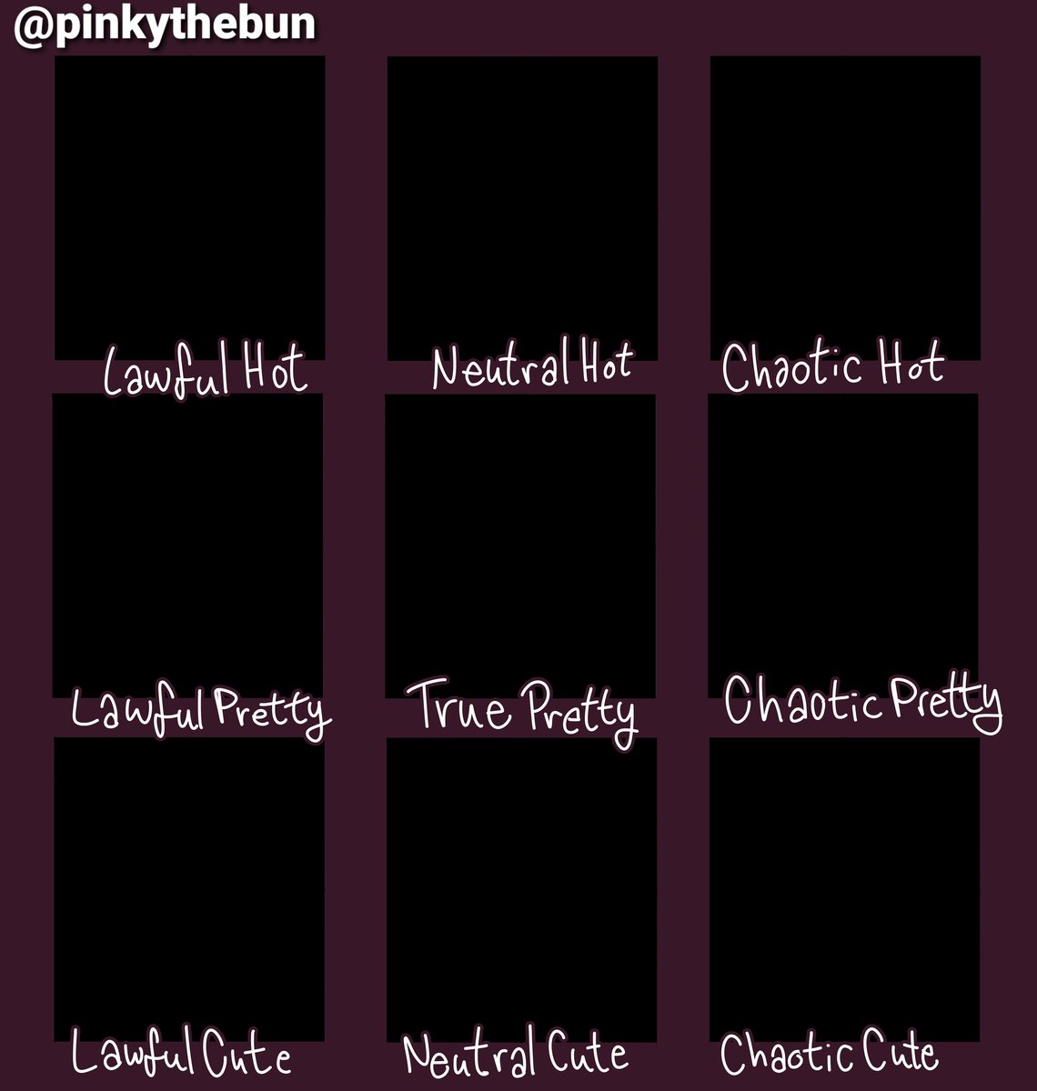 Pinkythebun's tweet photo. Here's the blank, go crazy! 😚 https://t.co/5rQgqr8X13