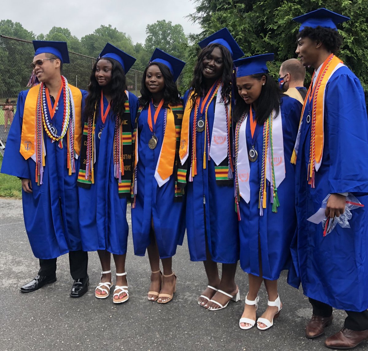 Honestly this was the most fun graduation ever! What an awesome day!!! Congrats, <a href="/WMHSClassof2021/">WMHS CLASS OF 2021</a>!!!! Love y’all!!! 🧡💙🤩💙🧡💙