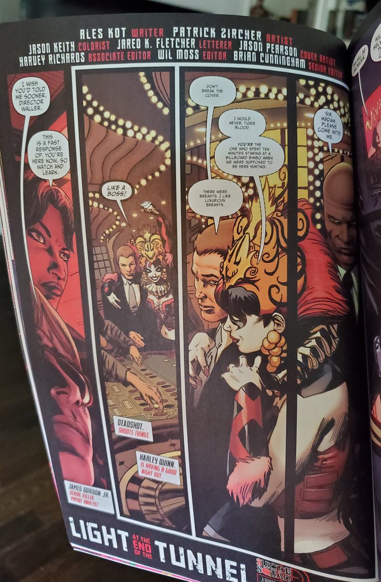 PatrickZircher's tweet photo. DC reprinted my Suicide Squad  story from 5 years ago and I have to say "pretty... pretty... pretty good". https://t.co/BX9tKXPPXN