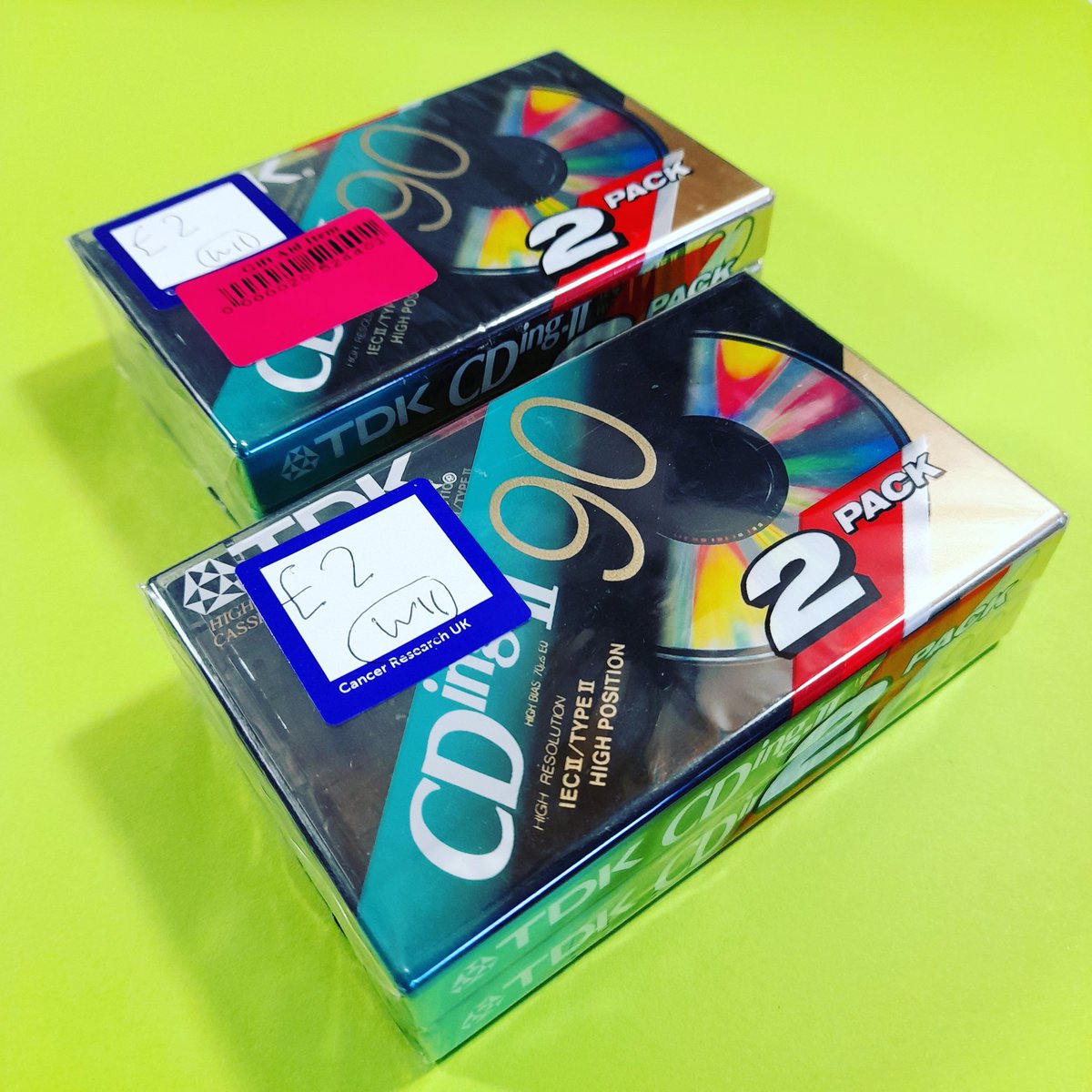 Found 4 box fresh chrome tapes to use in my four track recorder for £4 today. I love charity shops 😁👌#tape #cassette #tapecassette #lofi #chrometape #fourtracktape #fourtrackrecorder #TDK #analog #analogrecording #homestudio #new #newoldstock #lofimusic #lofimusicmaking