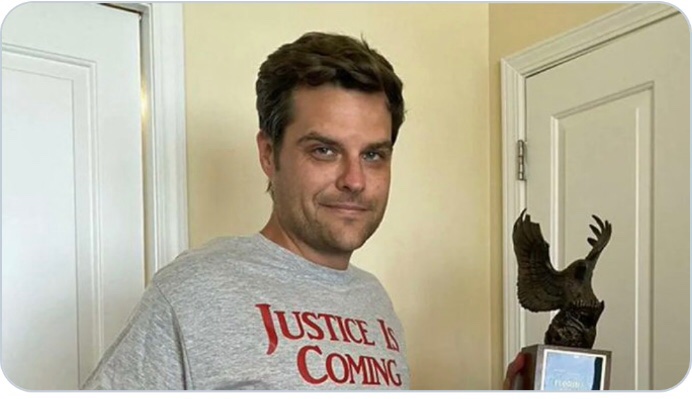 KayKaty's tweet photo. @RemoveRon Yes. Hoping the feds are pulling threads on all of his interactions with his 2018 gubernatorial  campaign manager Matt Gaetz and their convicted criminal "wing men" Joel Greenberg &amp; Roger Stone.
#RonDeathSantis
#CorruptionRUs https://t.co/RNKeYAnql9