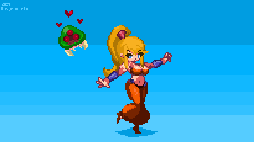 psycho_riot's tweet photo. Samus dressed as Shantae!!
I did it for Rosalina so of course i needed to do it for my other favorite girl!!!! She looks so cute in this outfit!! ^^
#pixelart #Samus #Metroid https://t.co/t0uQnWOEJI