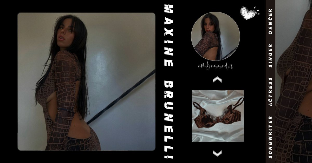 ⠀⠀⠀⠀ 
                                     𝐦𝐞𝐭 ⨾
           ╰►  ❪ 𝐌𝐀𝐗𝐈𝐍𝐄 𝐁𝐑𝐔𝐍𝐄𝐋𝐋𝐈  ❫
                                
          ⠀⠀⠀⠀               ⠀⠀⠀⠀