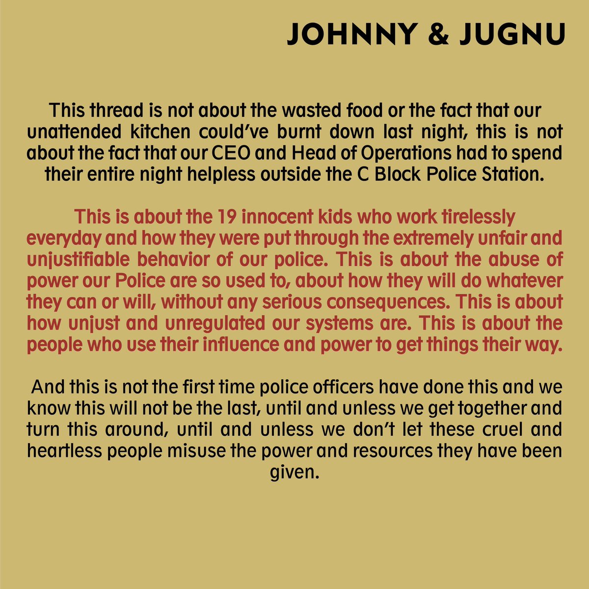 wabiithefirst's tweet photo. READ THE FULL STORY HERE: https://t.co/Va9rGMokXA
Our neighbors need justice. Anyone who has faced such abuse of power needs justice. WE URGE YOU TO SPREAD THE WORD. #SHOGardi #MuhafizSayHifazat https://t.co/oKpAdIRmPo