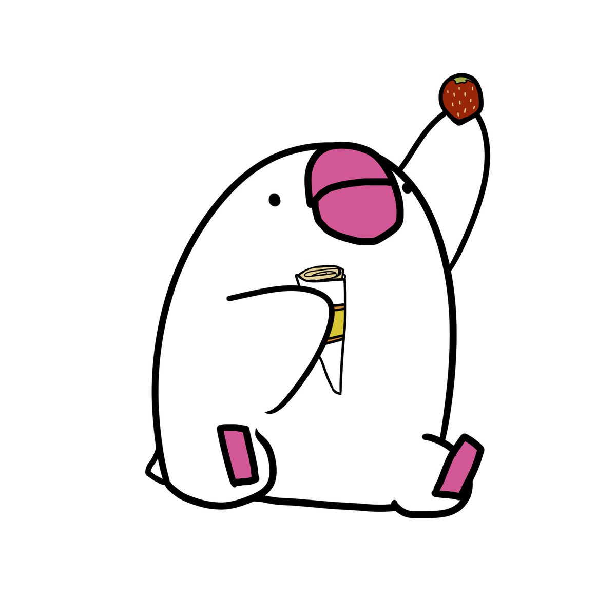 「」|とりのささみ。のイラスト