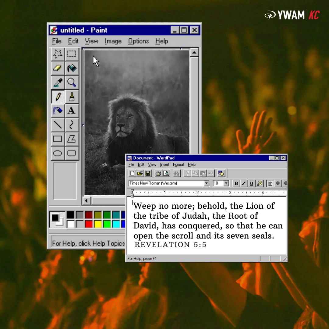 Weep no more; behold, the lion of the tribe of Judah, the root of David, has conquered, so that he can open the scroll and its seven seals. Revelation 5:5