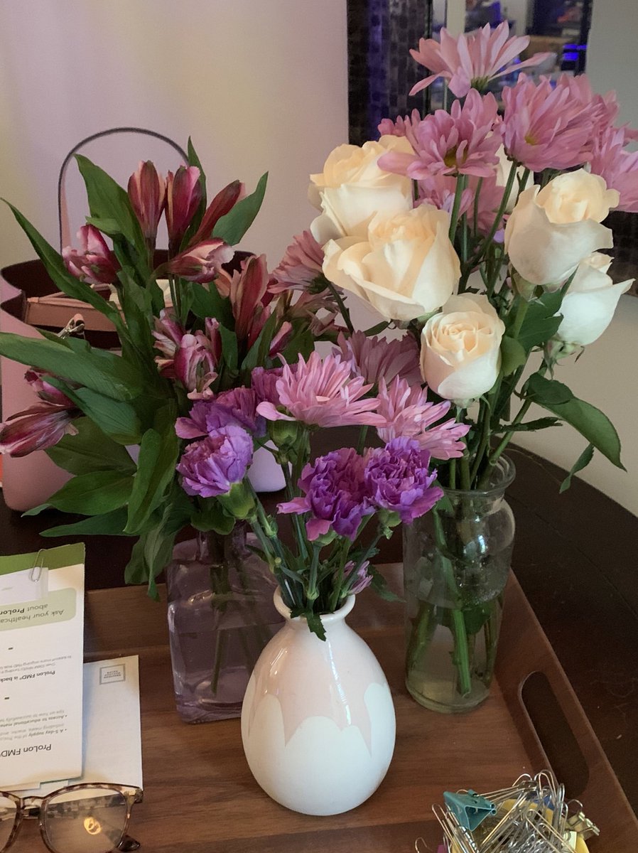 KJBrick's tweet photo. Thank you so much @thefarmersdog for these beautiful flowers in honor of my sweet senior dog who recently passed. I can’t recommend this company more. Amazing food, amazing customer service, and genuine compassion. https://t.co/MkzhunUzZN
