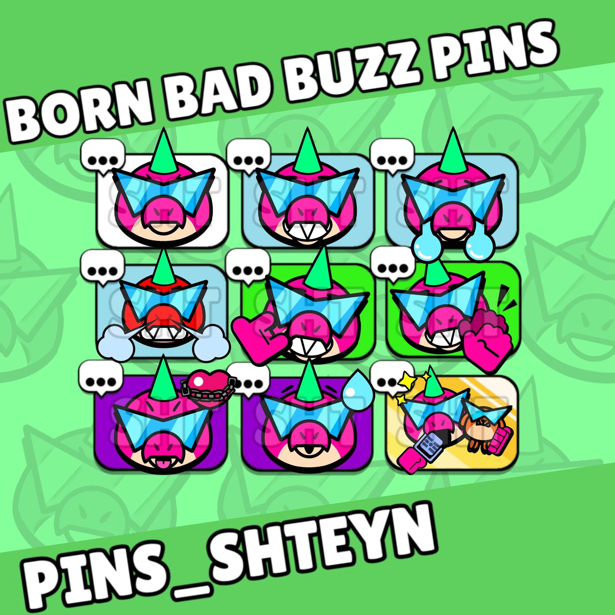 David Vershteyn On Twitter Born Bad Buzz Pins Brawlstars Brawlstars Newbrawler Buzz Bornbadbuzz Dinosour Supercell Pins Brawltalk - brawl stars born bad buzz