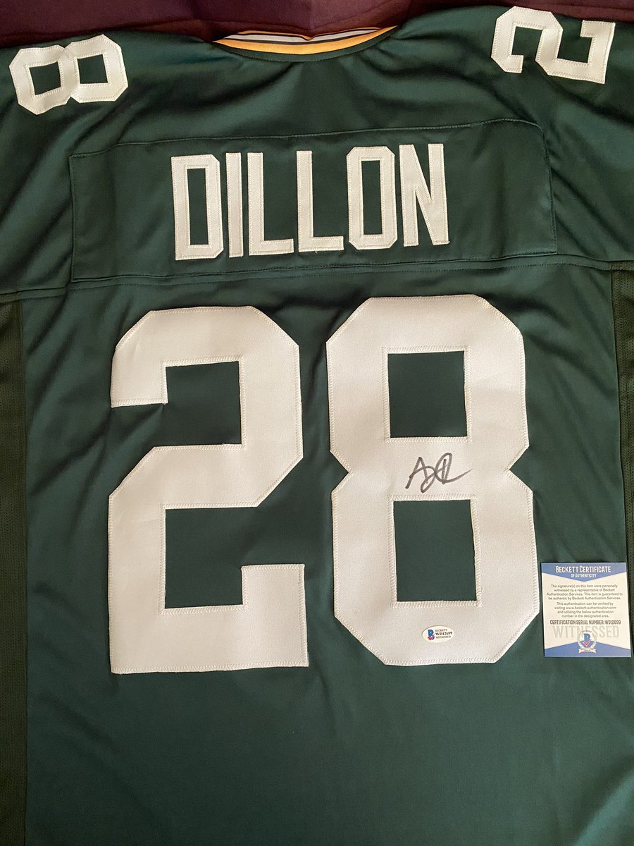 Congrats Allen P on the autographed jersey signed by 2nd Round Pick in the 2020 NFL Draft.......AJ Dillon!!!!! https://t.co/UAc4EPYzvJ