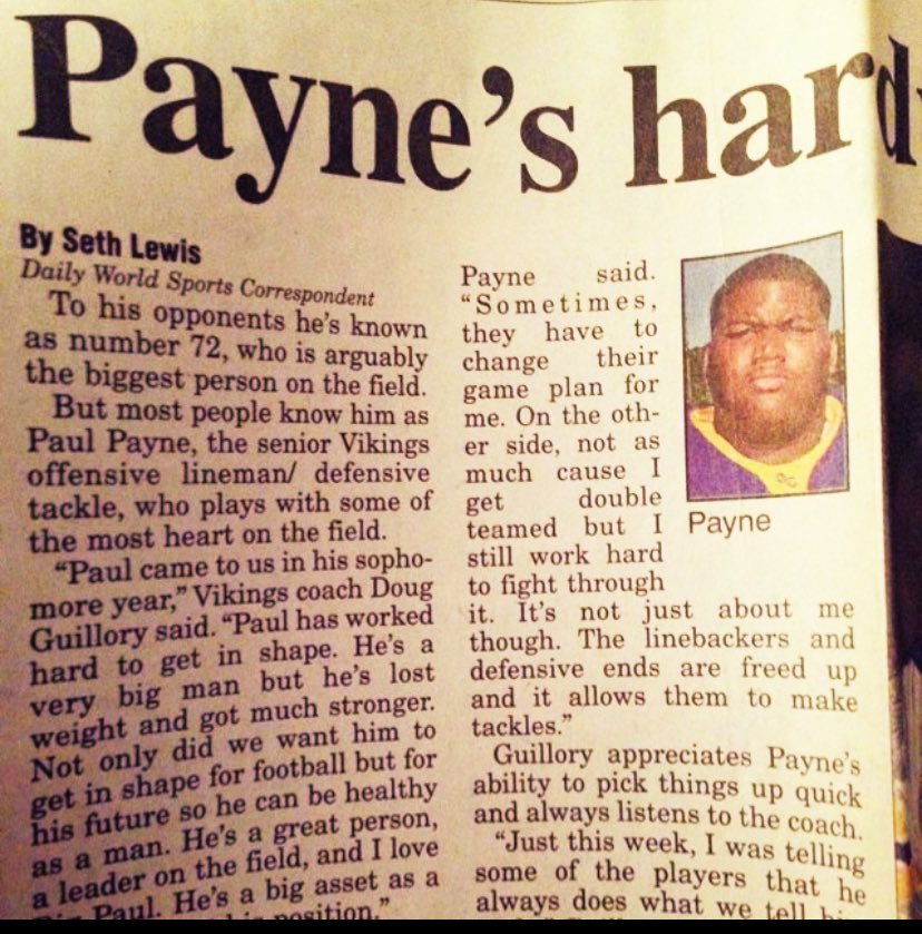 Paul Trae Payne tweet media