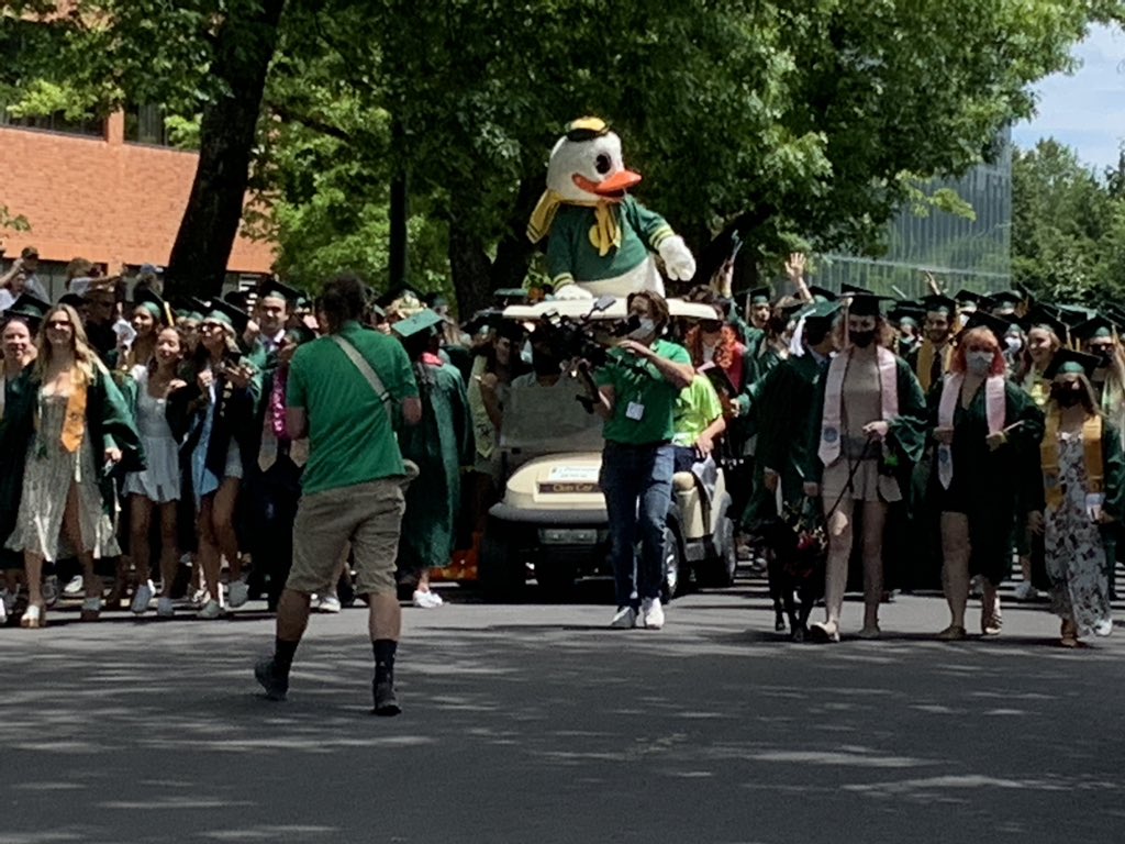WE ARE UNDERWAY!!!! #DuckGrad21