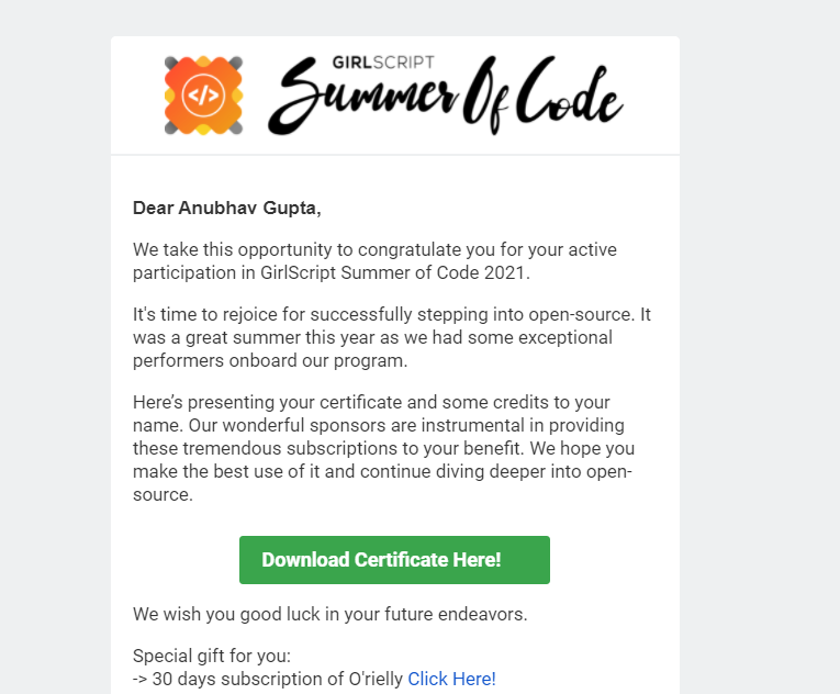 Anubhavdevv's tweet image. Thank you @girlscriptsoc for this wonderful present. It&apos;s been a fantastic three months of Open Source Journey. @girlscriptsoc was instrumental in getting started my journey in Open Source development, and I&apos;ve learned a lot.
#OpenSource #girlscript #girlscriptsoc #devlopment