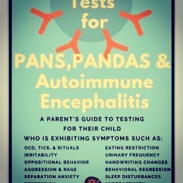 EmpoweredAdvo's tweet photo. Our new ebook is here! Top 10 Tests for #PANS #PANDAS and #AutoimmuneEncephalitis   More info here: https://t.co/aXW4iORJ3T https://t.co/ATUGtJ8Xuj