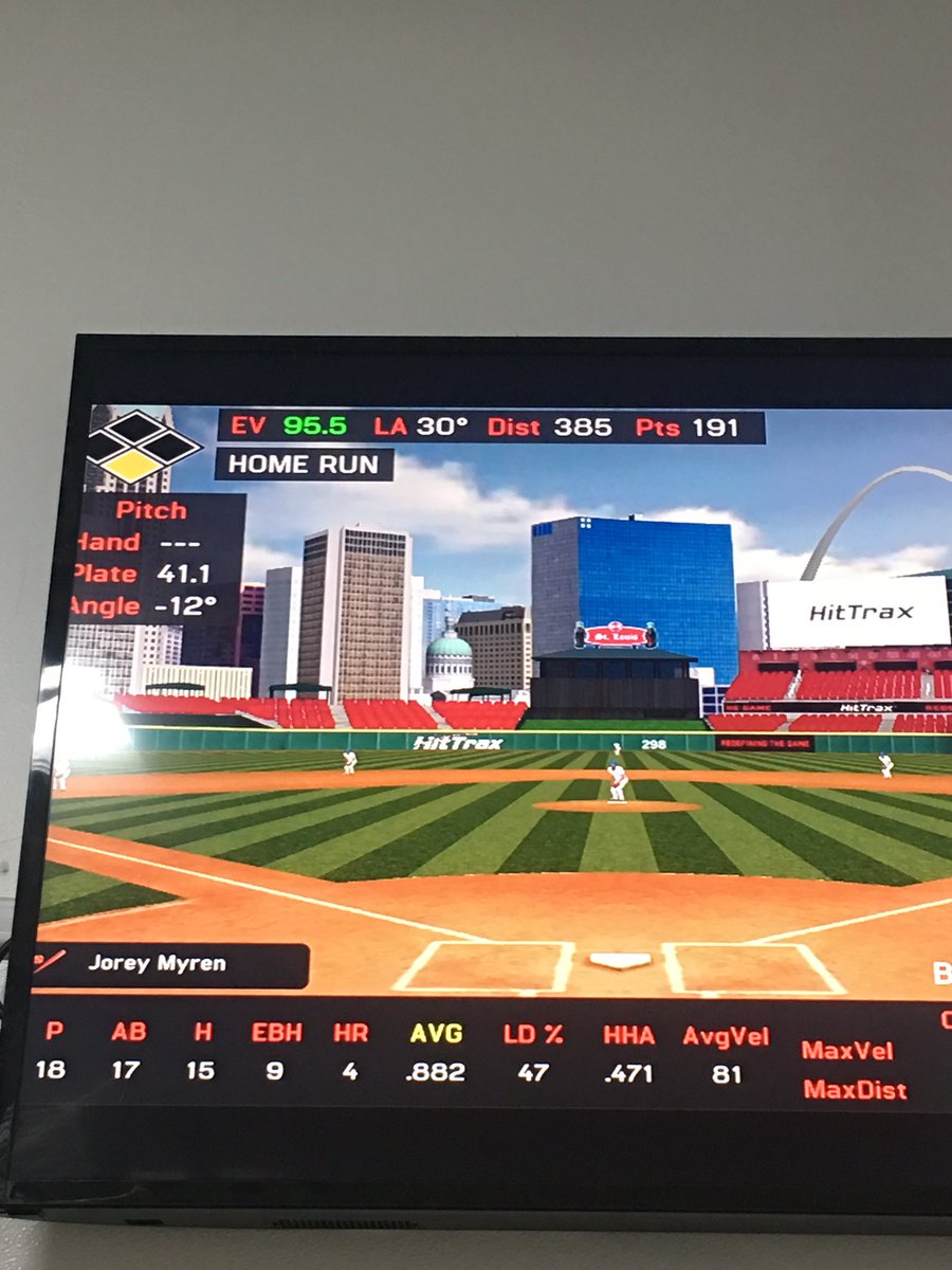 Another J A Myren is out to make pitchers nervous! <a href="/JaydenMyren/">Jayden Myren</a> should be looking over his shoulder seeing as this one is only 13!