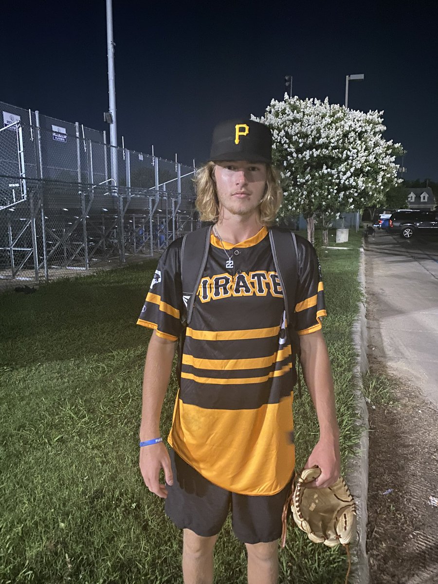 MSCL_DFW's tweet photo. Brayden Freeman (@braydenfree02) struck out 10 in a win for @TXPiratesBB https://t.co/ZkxsDCEXqe