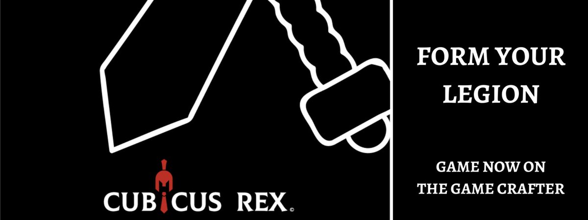 Friends, foes, neutral parties – lend us your ears! Prepare yourself for the mighty fun of Cubicus Rex. The latest #boardgame from <a href="/GaldaGames/">Galda Games</a> pits you and 3-5 "friends" in a heated battle for ancient office dominance. Your copy awaits at <a href="/thegamecrafter/">The Game Crafter</a>: buff.ly/3pGk3VF