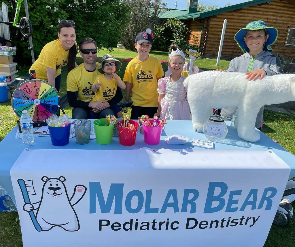 It’s a beautiful day out at Colony Days in Palmer! ☀️ We are gearing up for the big balance bike race with <a href="/beewellak/">Bee Well Chiropractic</a> to raise money for <a href="/kidskupboard/">KidsKupboard</a>. Come find us between the library and the museum to donate and enter the awesome raffles we have going … instagr.am/p/CQCBTyajZKL/