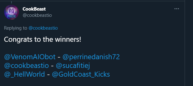 CipherSuccess's tweet image. Success by ChoZ3nWon