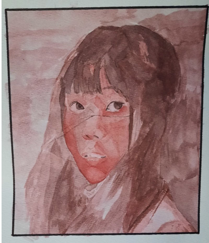 RM_Munno's tweet photo. Sharing some more Quad 4 artwork - here are some monochromatic, watercolour portraits done by grade 10 students @TCDSB @SJOA_TCDSB #awesomework https://t.co/TNdVCF2iIV