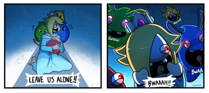 "Mario WTF did you do this time?!" 