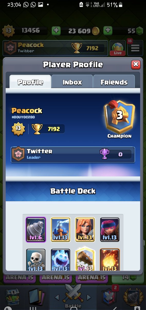 Peacock Cr tweet media