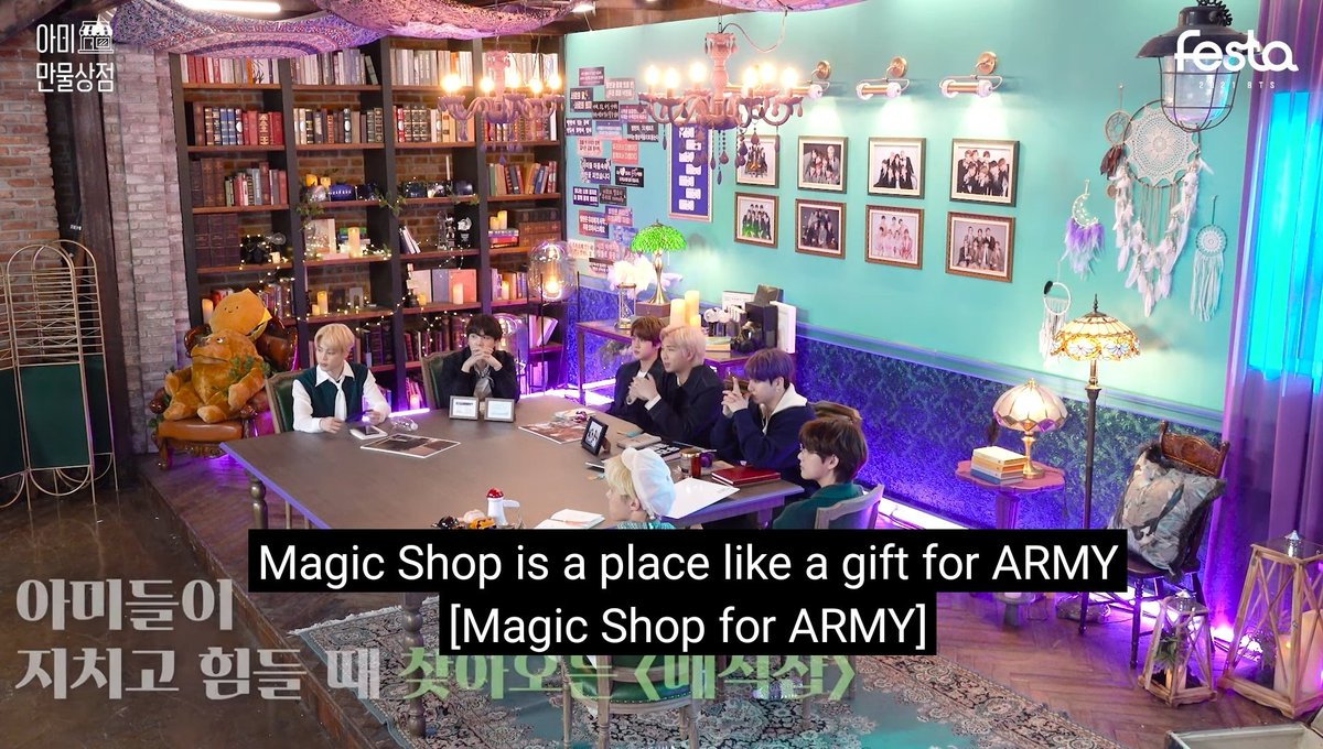 cypherluscious's tweet photo. Just finished watching #ARMY_Corner_Store and I love seeing them just chatting &amp; joking, a bit of loving banter, a few in-jokes... I love this mature @BTS_twt, and I love how ARMY are always there with them. Magic Shop &amp; ARMY corner store go hand in hand.
#8YearsToInfinityWithBTS https://t.co/kqt5cicr8K