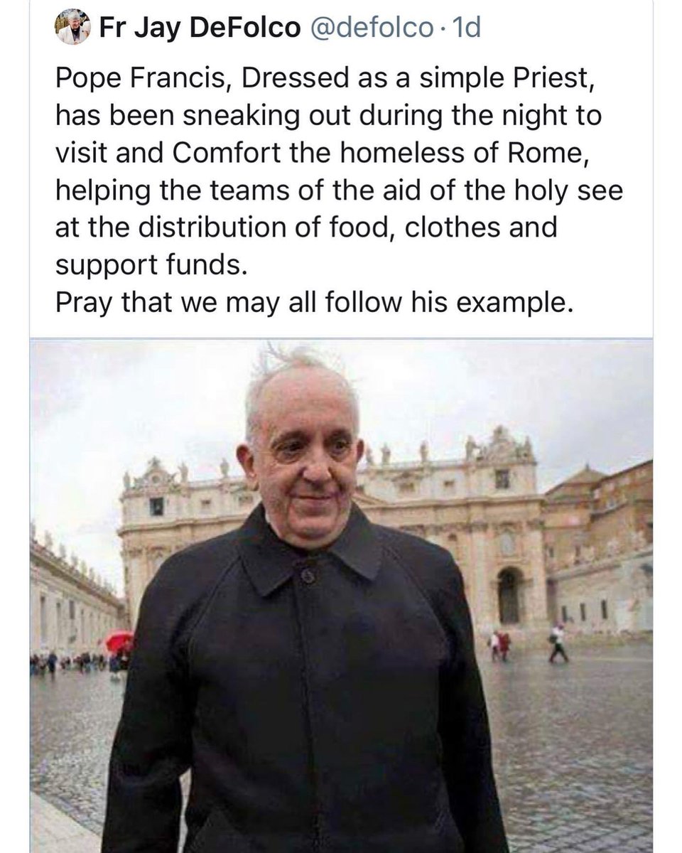 I like this Pope.