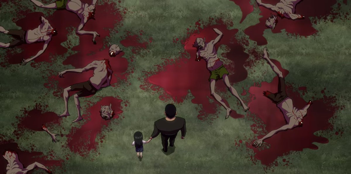 Omg. #TreseWatchParty #TreseOnNetflix This animation is beautifully bone chilling.