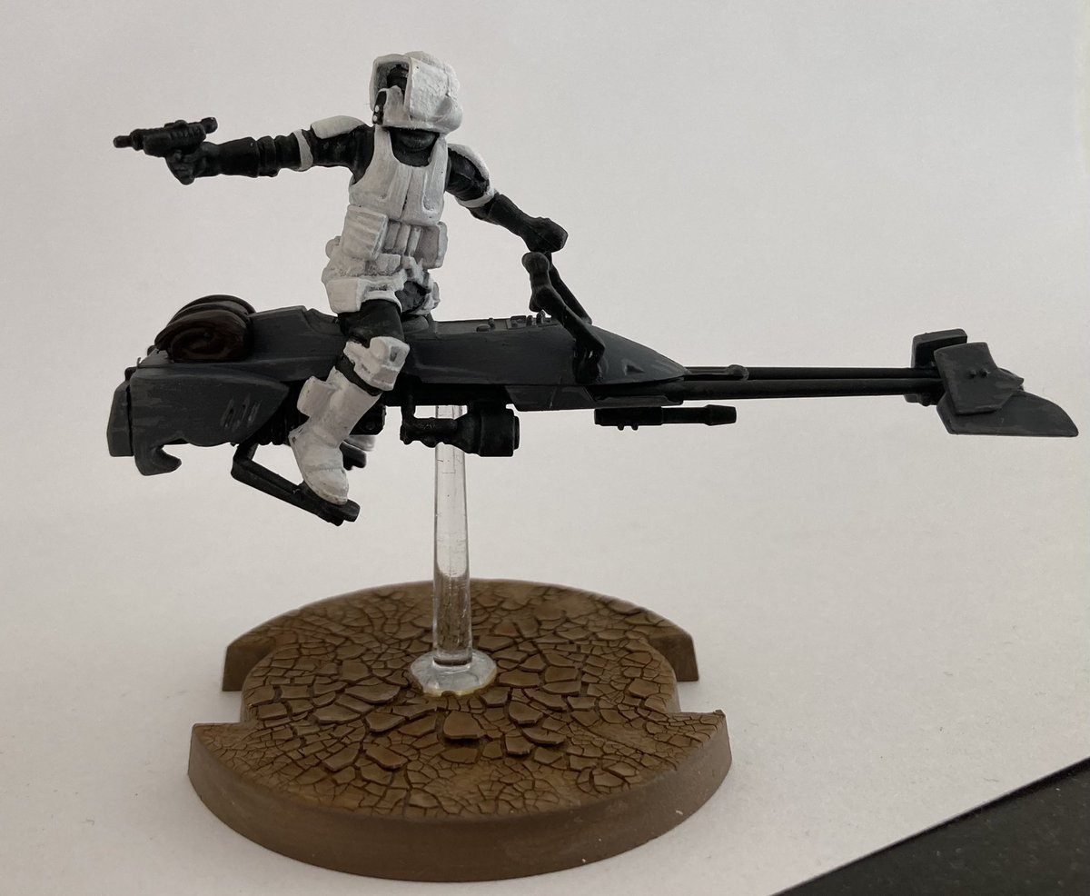 monkeylikesjam's tweet image. First scout trooper done. #StarWarsLegion #Warmongers #Wargaming #StarWars