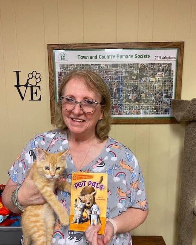 TACHumaneSoc's tweet photo. Allison Gutknecht's new book called "Mitzy's Homecoming." As the owner of 2 rescue cats herself, she is appreciative of animal shelters &amp; hoping that this series can help raise awareness for homeless animals. #pets 
https://t.co/b8uOLREwfU
Instagram: @AllisonPolkaDot #book https://t.co/tEAT86n5qL