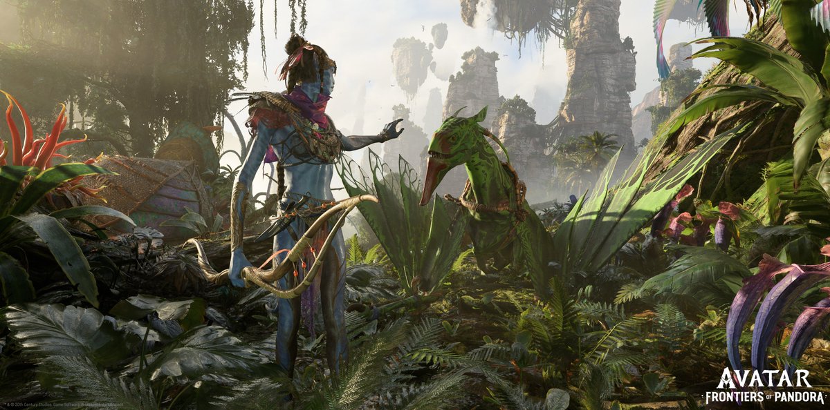 thegameawards's tweet photo. Based on James Cameron's AVATAR world, Frontiers of Pandora, a first person, open world action game, will be released in 2022 from Ubisoft. https://t.co/YuK5CK3Bq3