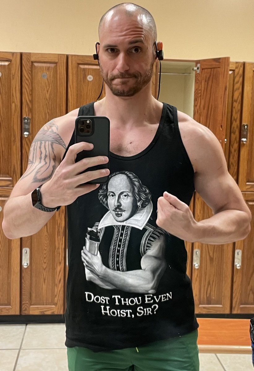 FairyGodHimbo's tweet photo. Letβs go #LegDay
Will and I getting it done!
#NerdMuscle #DostThouEven https://t.co/XiadOwJfoP