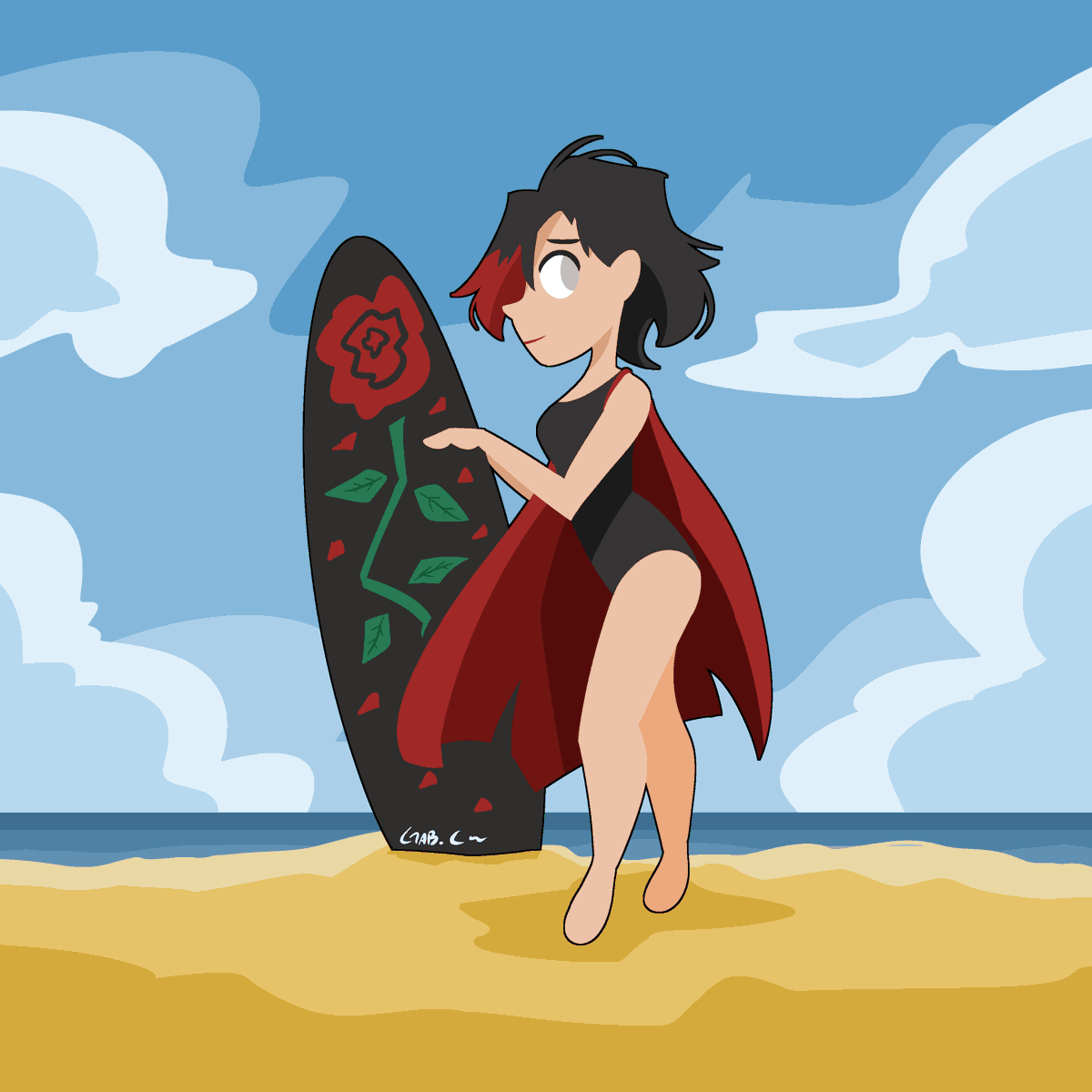 Ruby summer time
#RWBY