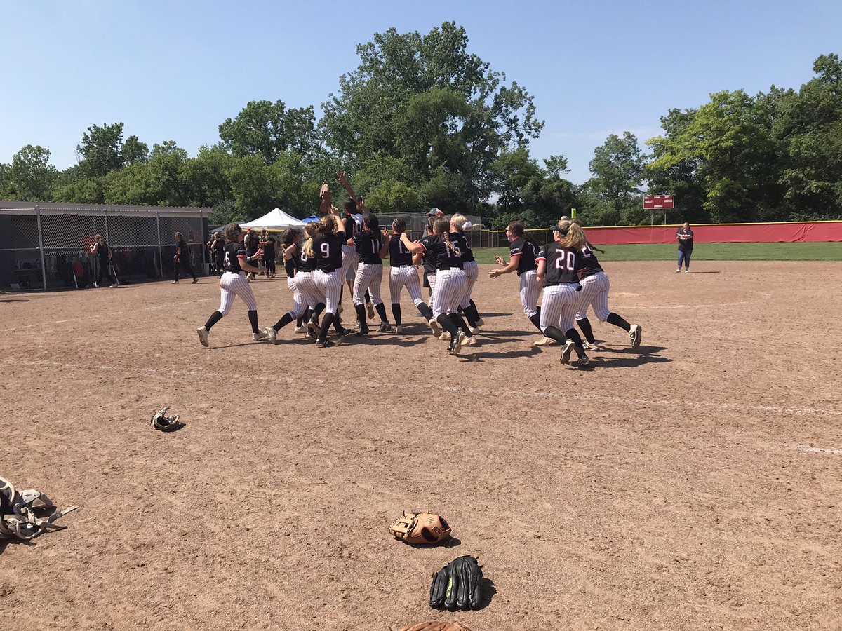 Clinton Softball wins the Regional Championship!  Great Pitching and Defense were key vs great Napoleon and Leslie teams today.  #holdtherope