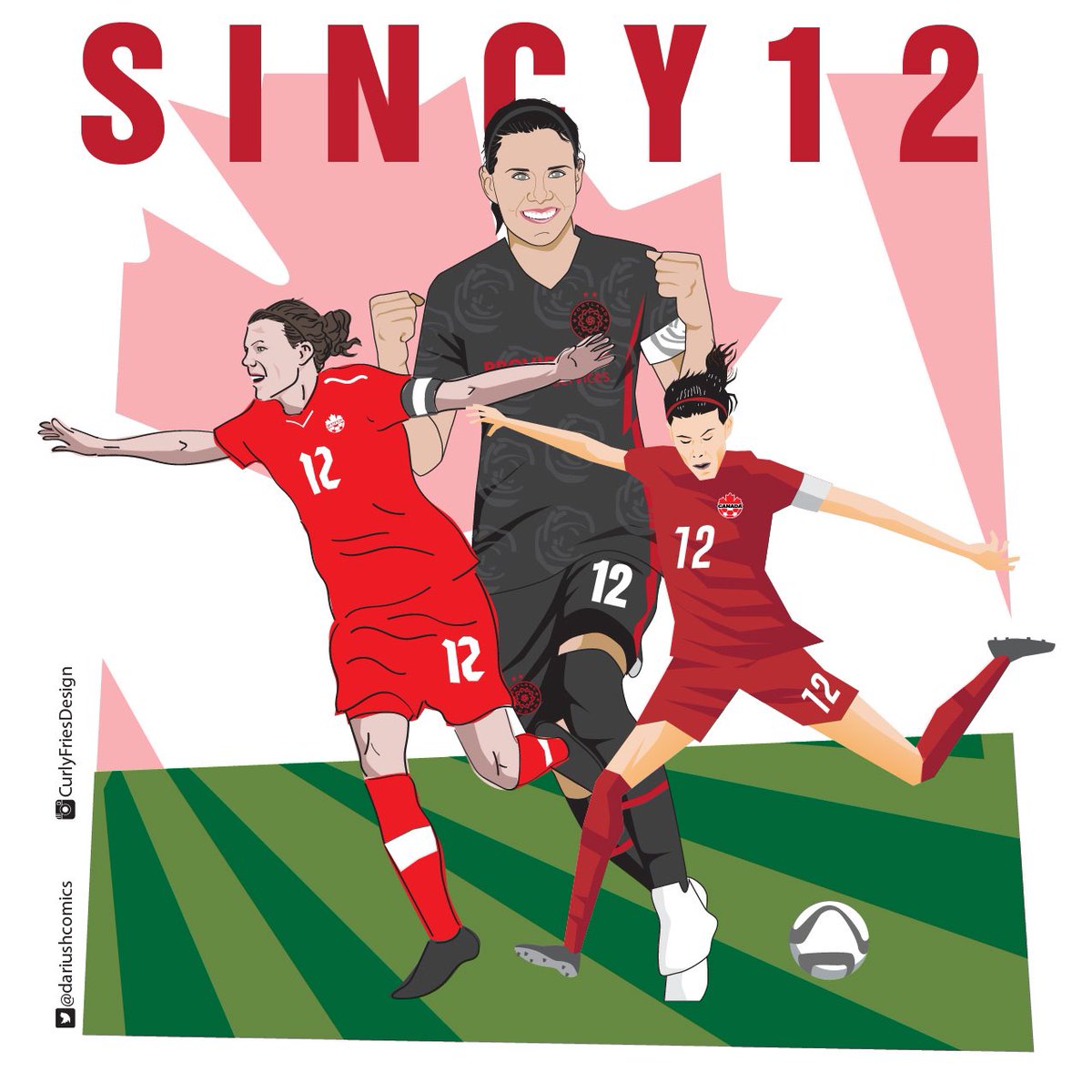 footwomenart's tweet photo. Happy Birthday @sincy12 ππ¨π¦
#UnStoppable #GOAT #CanadaRed #teamcanada #sincy12 #sincy #christinesinclair #FIFAWWC @CanadaSoccerFR @CanadaSoccerEN @TeamCanada @FIFAWWC https://t.co/Uhdxn4JPl3