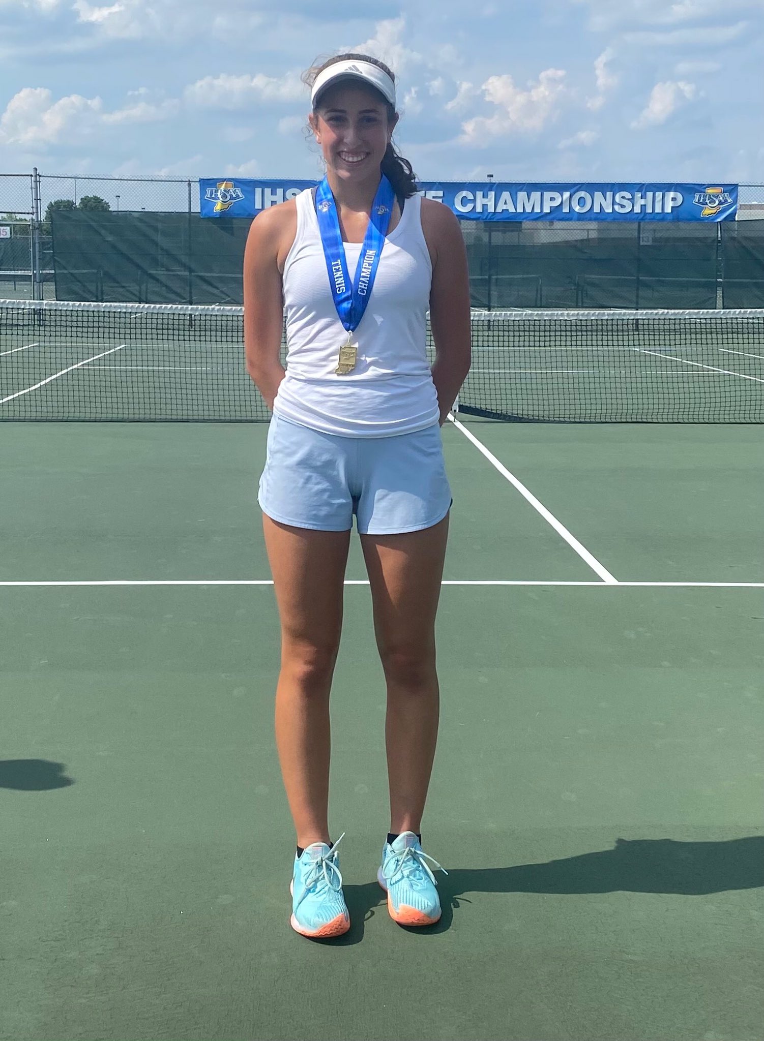 St Joe Girls Tennis 21 Indiana High School Girls Tennis Singles Champion Molly Bellia The Heat The Humidity The Crowd Nothing Could Stop Her Congratulations Memoryofalifetime T Co G9f0s53buk Twitter