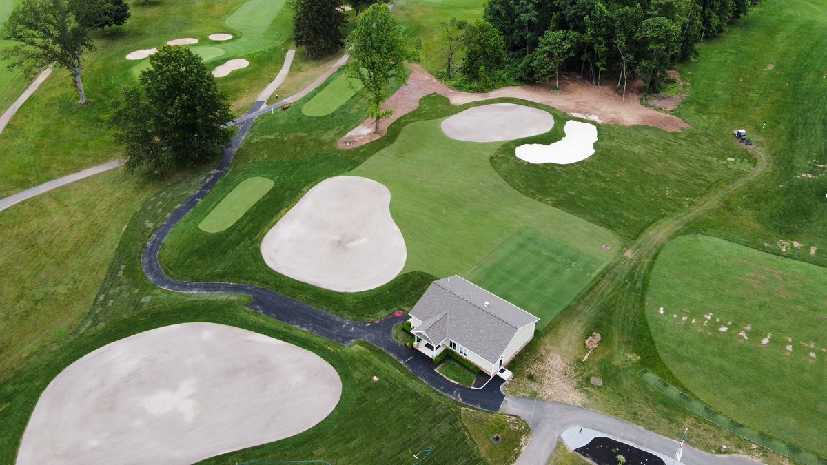 princetongolf's tweet photo. The new Tiger habitat in New Jersey is almost completed. Soon, they’ll be able to roam free and prosper. #GoodToBeATiger https://t.co/KvYQCMT2JH