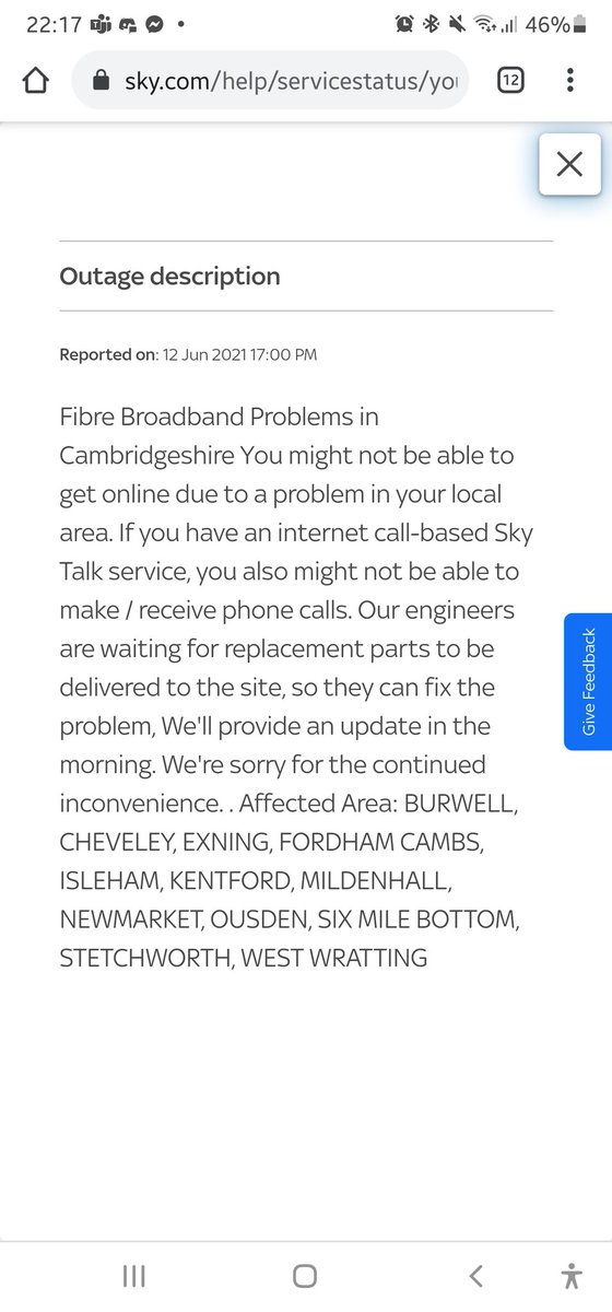 Weirdzoid's tweet photo. @SkyUK no Internet all day. Unhappy customer. Terrible service. https://t.co/M56VNYDyFI